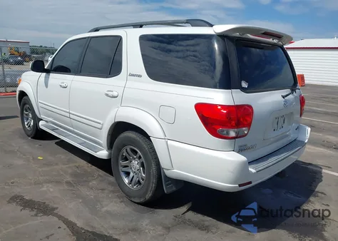 2006 Toyota Sequoia Limited V8 из США, поврежденный, VIN 5TDZT38A46S266110